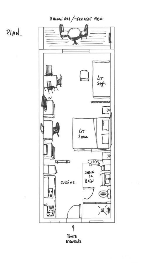 Sérignan "Le Marina" Maison & Appartements Proche De La Mer Avec Piscine מראה חיצוני תמונה